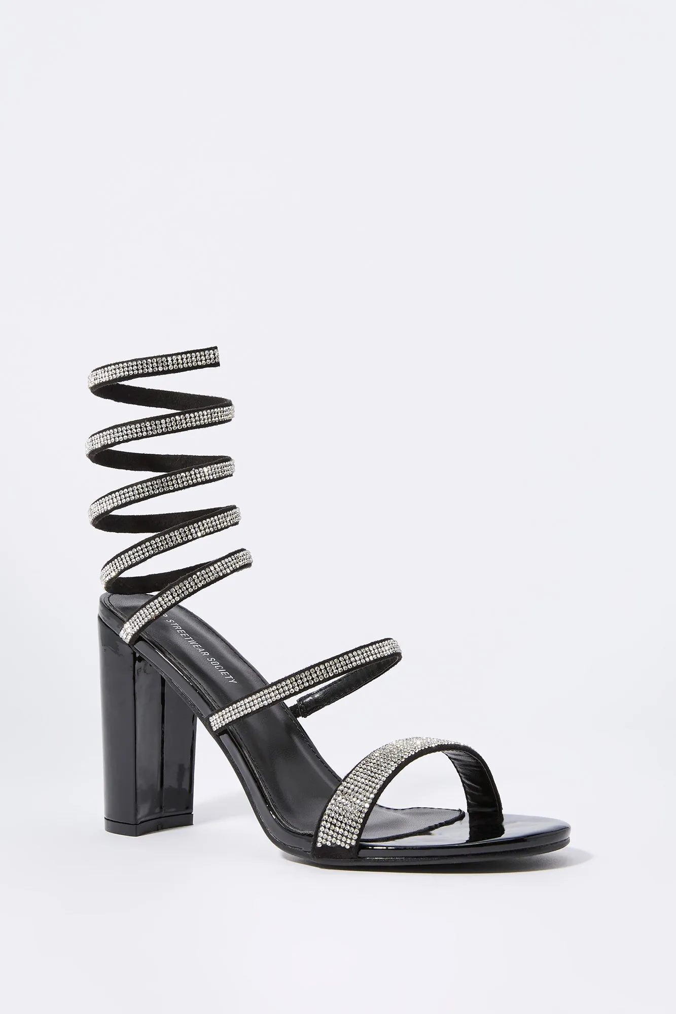 Rhinestone Wrap Up High Heel sold by Urban Planet product image thumbnail 2