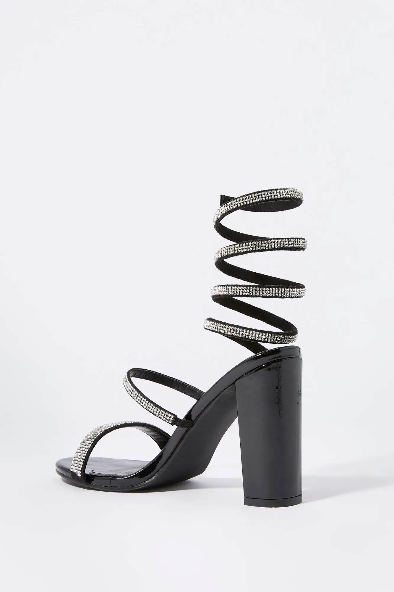 Rhinestone Wrap Up High Heel sold by Urban Planet product image thumbnail 3
