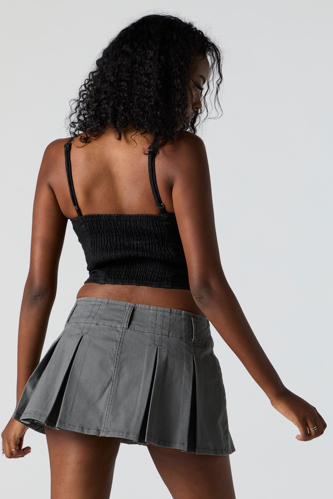 Side Zip Pleated Skort sold by Urban Planet product image thumbnail 4