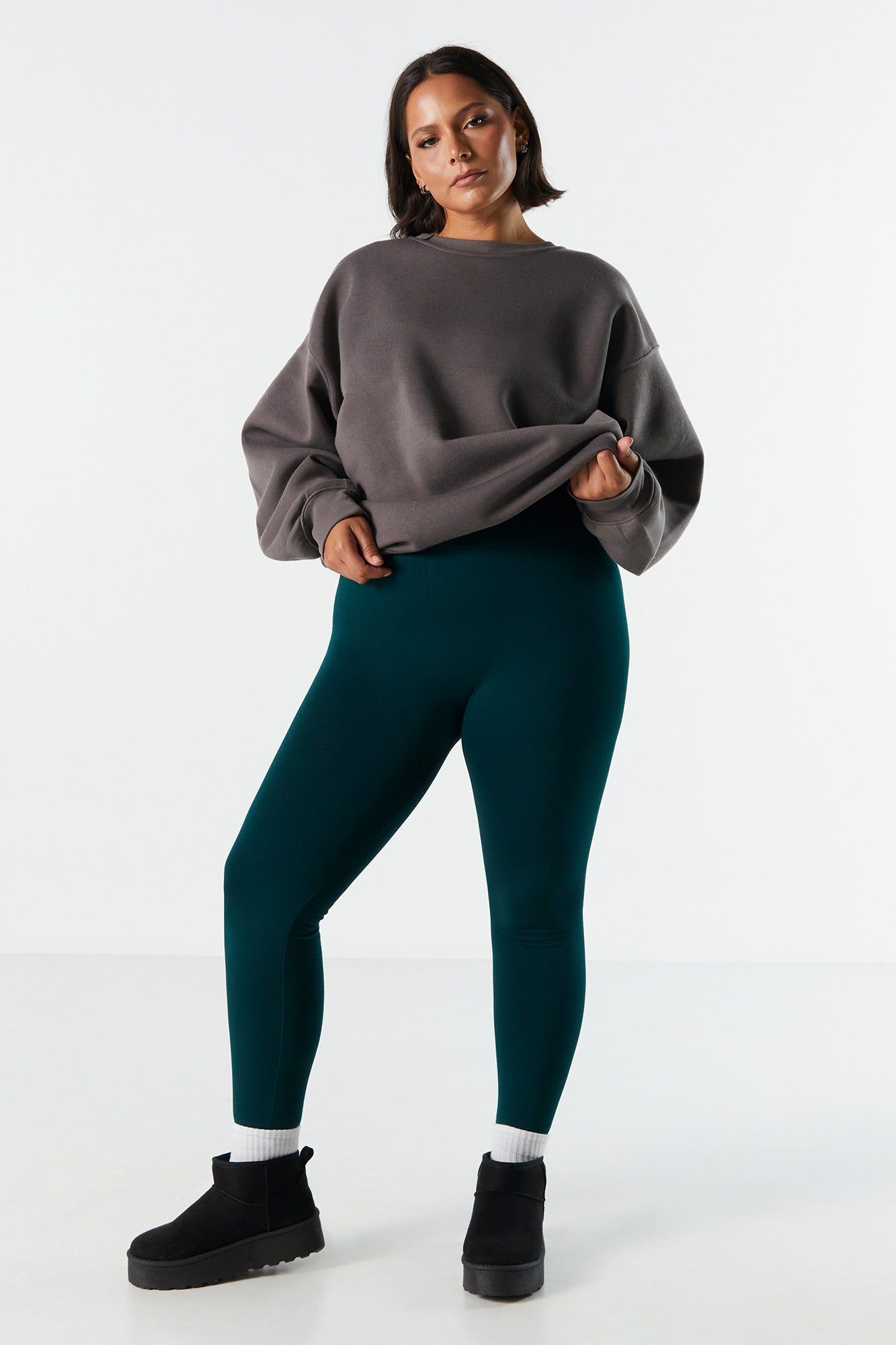 Legging sans couture uni à taille haute sold by Urban Planet