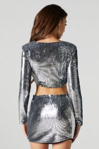 Sequin Mini Skirt sold by Urban Planet