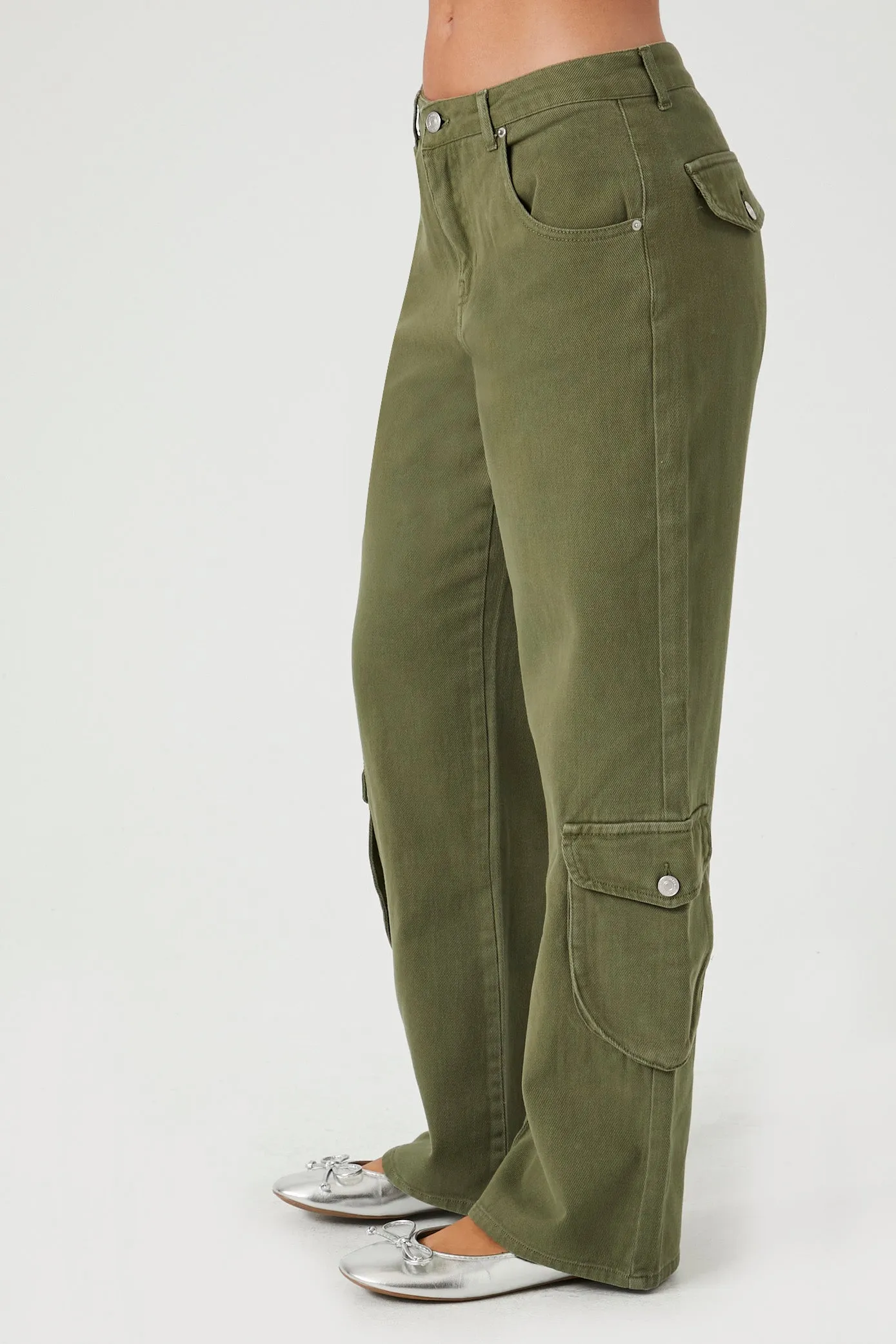 Cargo à jambe droite en sergé sold by Urban Planet product image thumbnail 3