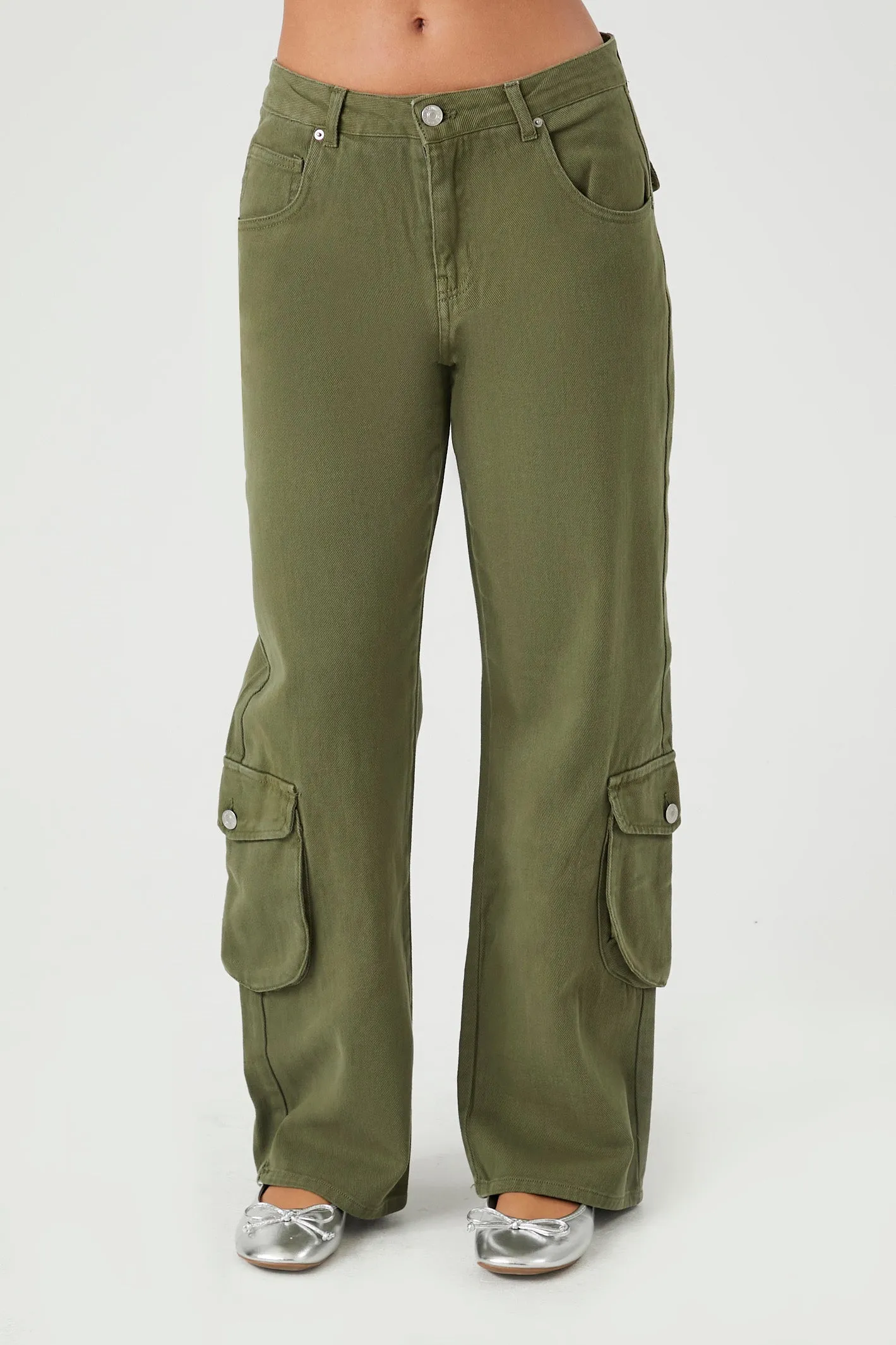 Cargo à jambe droite en sergé sold by Urban Planet product image thumbnail 2