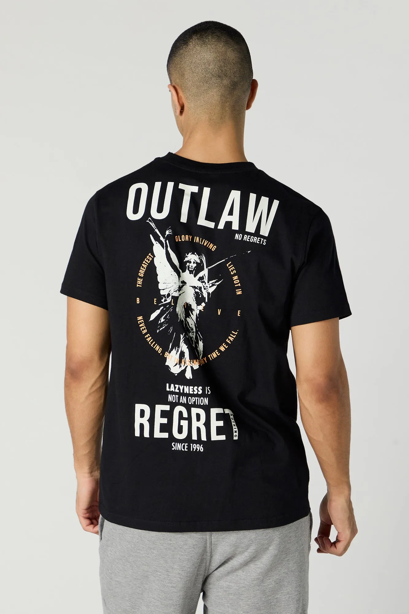 Glory in Living Graphic T-Shirt sold by Urban Planet product image thumbnail 5