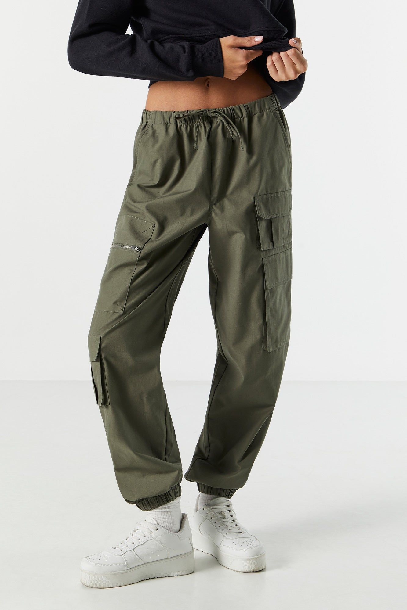 Zip Pocket Cargo Jogger sold by Urban Planet product image thumbnail 5