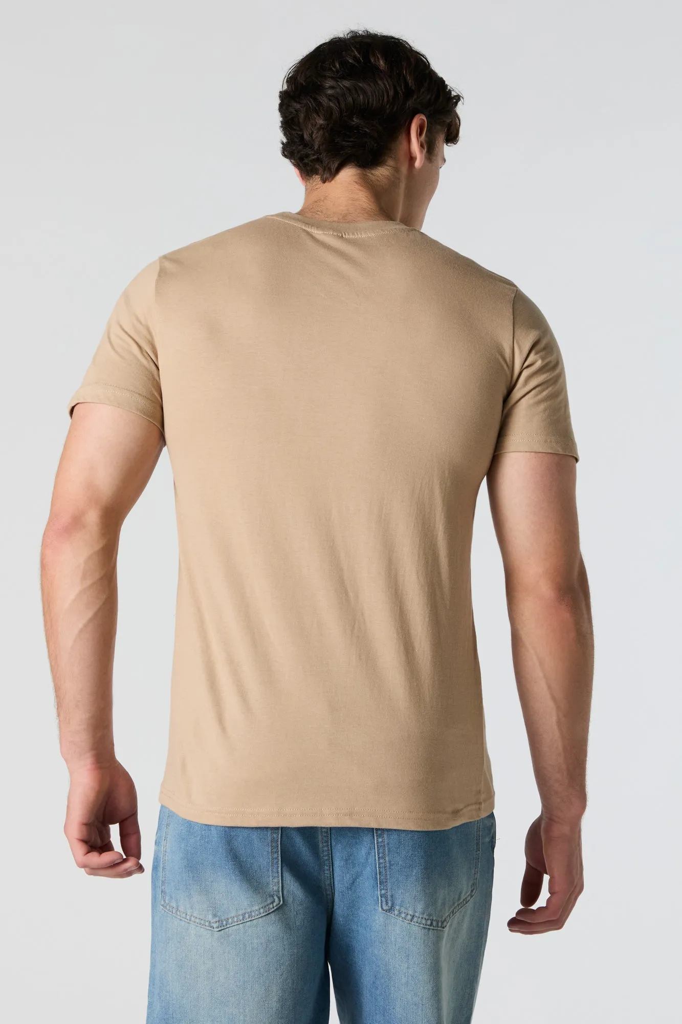 Night Sky Graphic T-Shirt sold by Urban Planet product image thumbnail 4