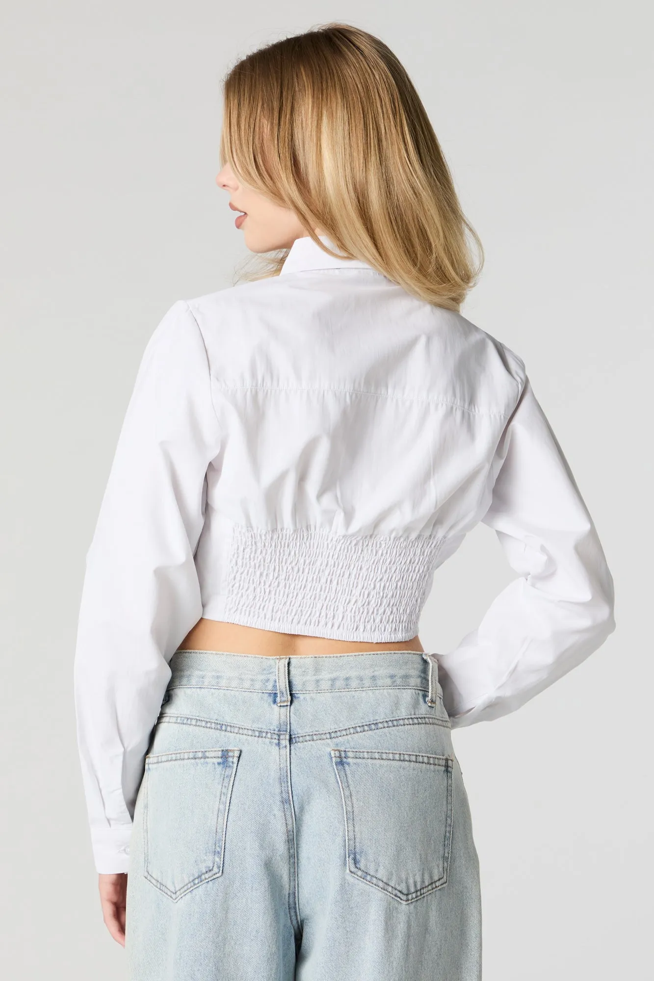 Corset Style Button-Up Top sold by Urban Planet product image thumbnail 2