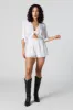 Front Tie Cut Out Romper sold by Urban Planet