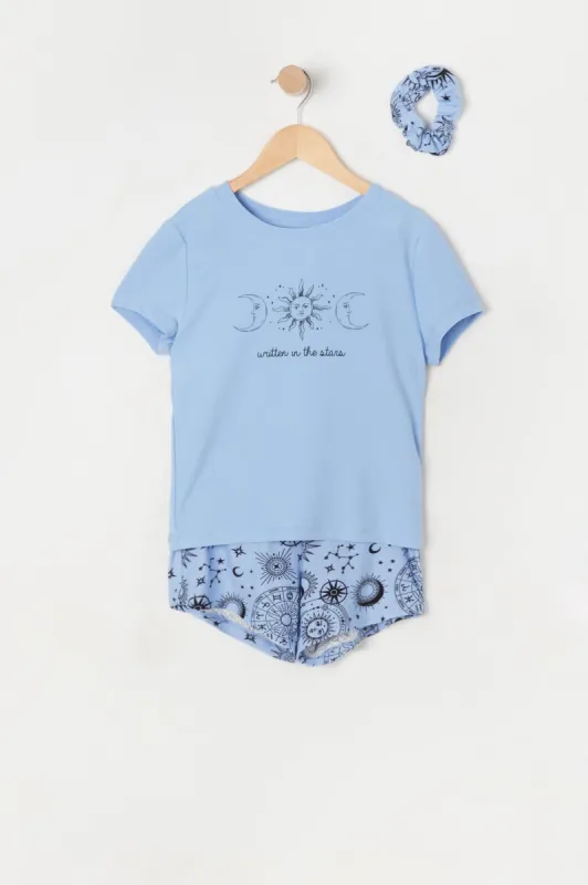 Ensemble pyjama à imprimé Sun and Moon pour fille sold by Urban Planet