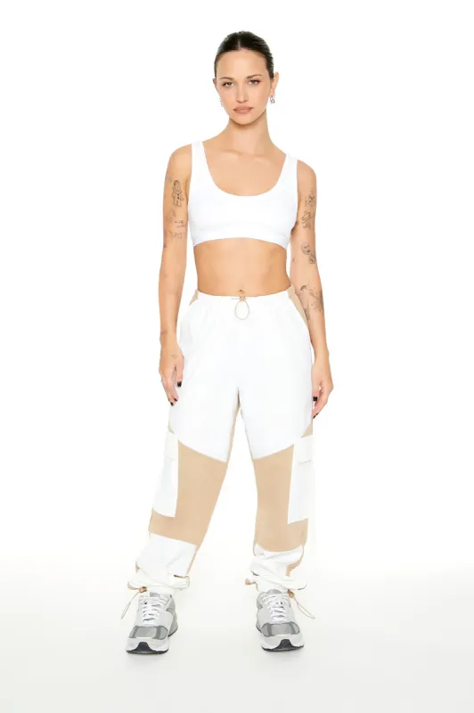 Colourblock Toggle Drawstring Jogger sold by Urban Planet