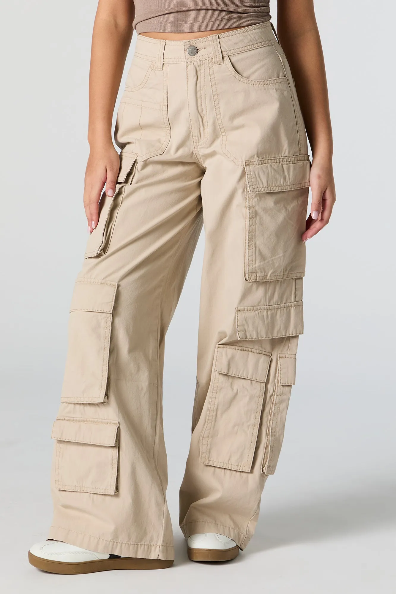 Pantalon à jambe droite avec 6 poches sold by Urban Planet product image thumbnail 5