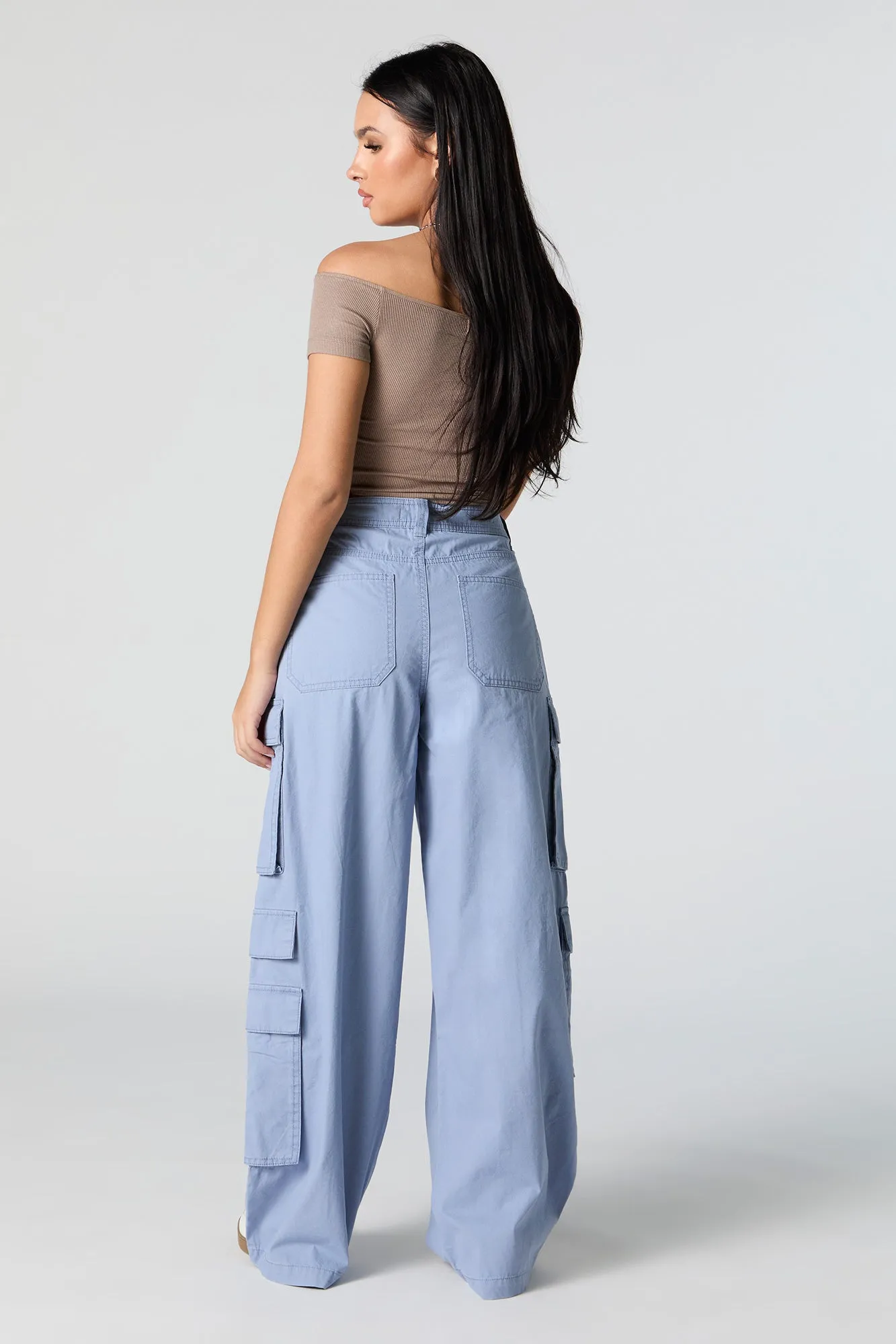 Pantalon à jambe droite avec 6 poches sold by Urban Planet product image thumbnail 3