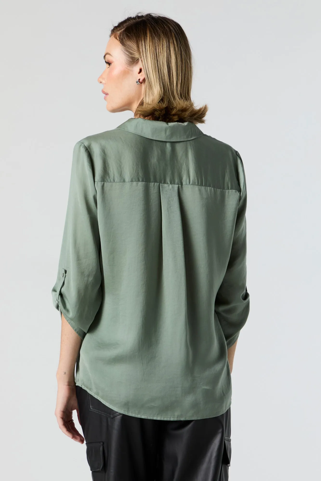 Haut à manches roulées avec col sold by Urban Planet product image thumbnail 5