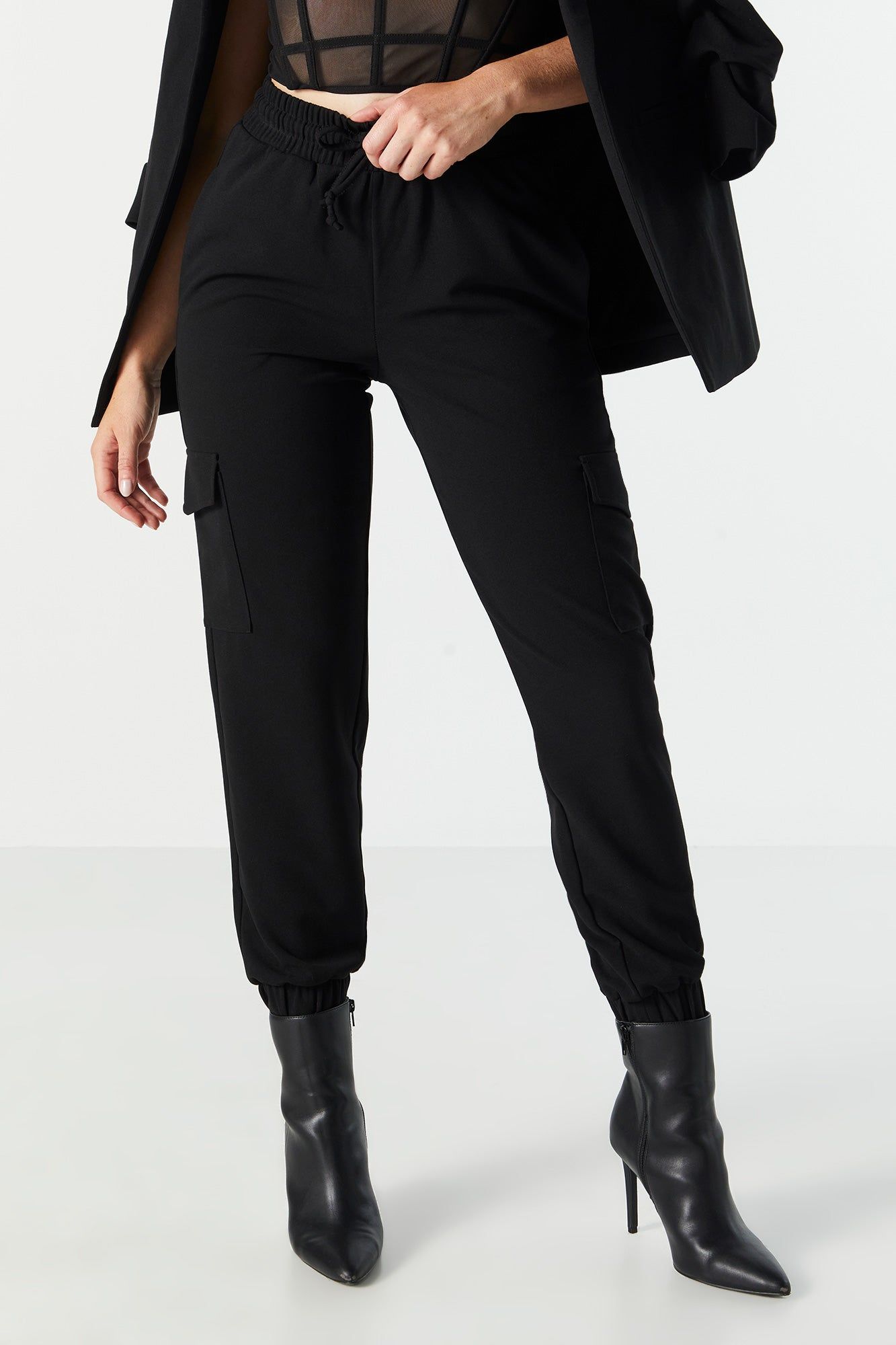 Crepe Cargo Jogger sold by Urban Planet product image thumbnail 5