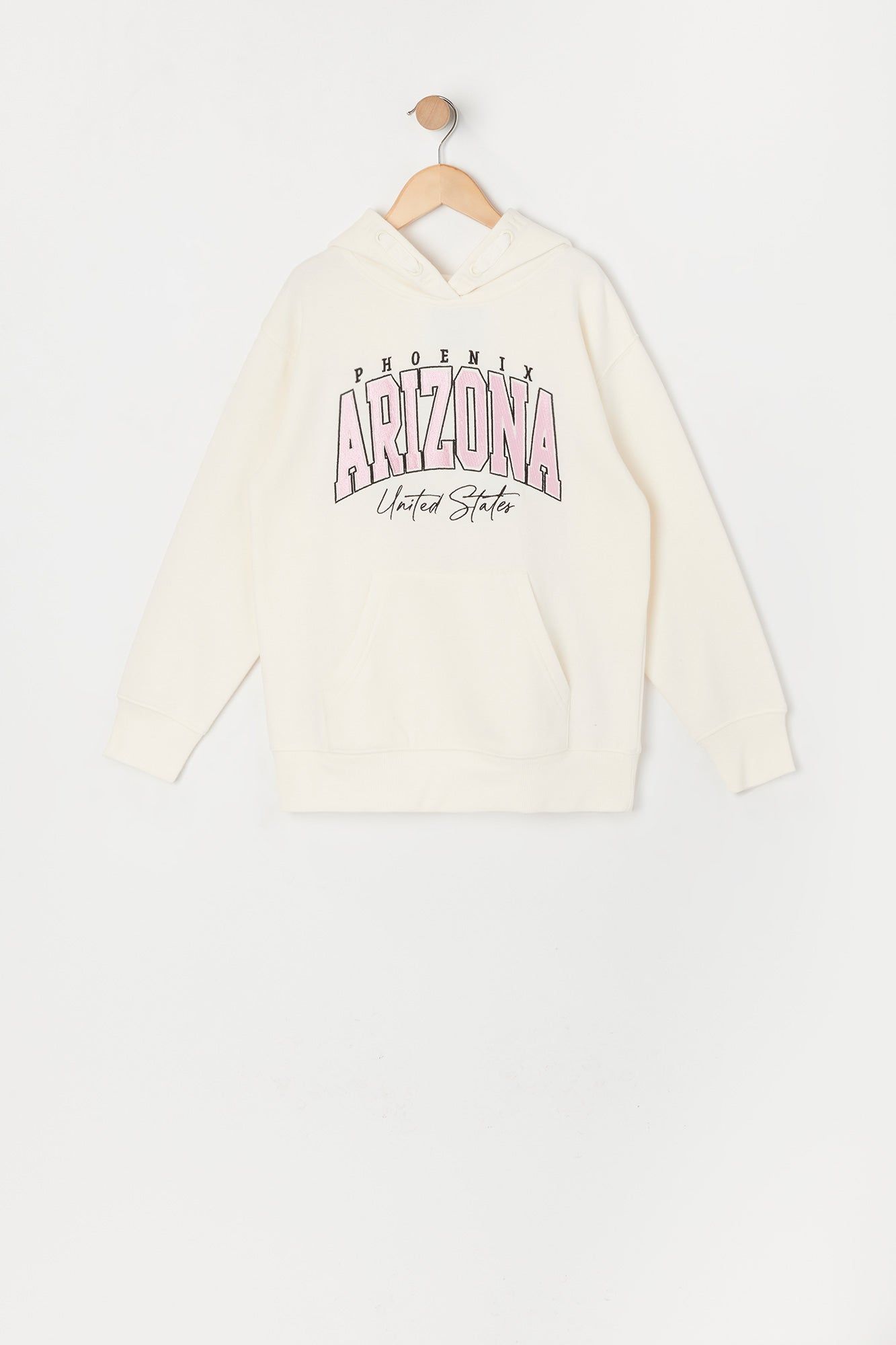 Girls Butterfly Graphic Fleece Hoodie sold by Urban Planet product image thumbnail 7