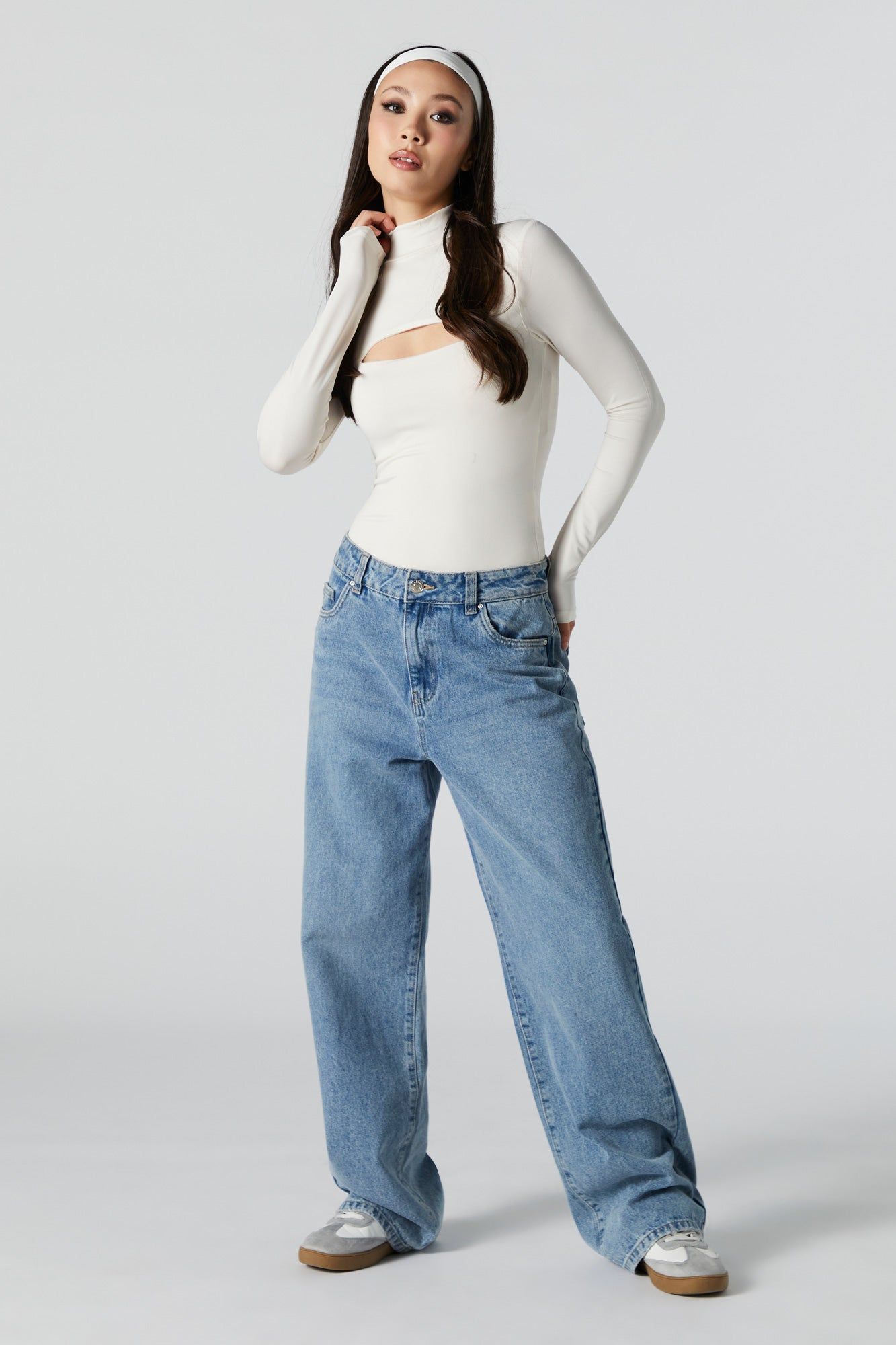 Maillot profilé avec découpes et col cheminée sold by Urban Planet product image thumbnail 3