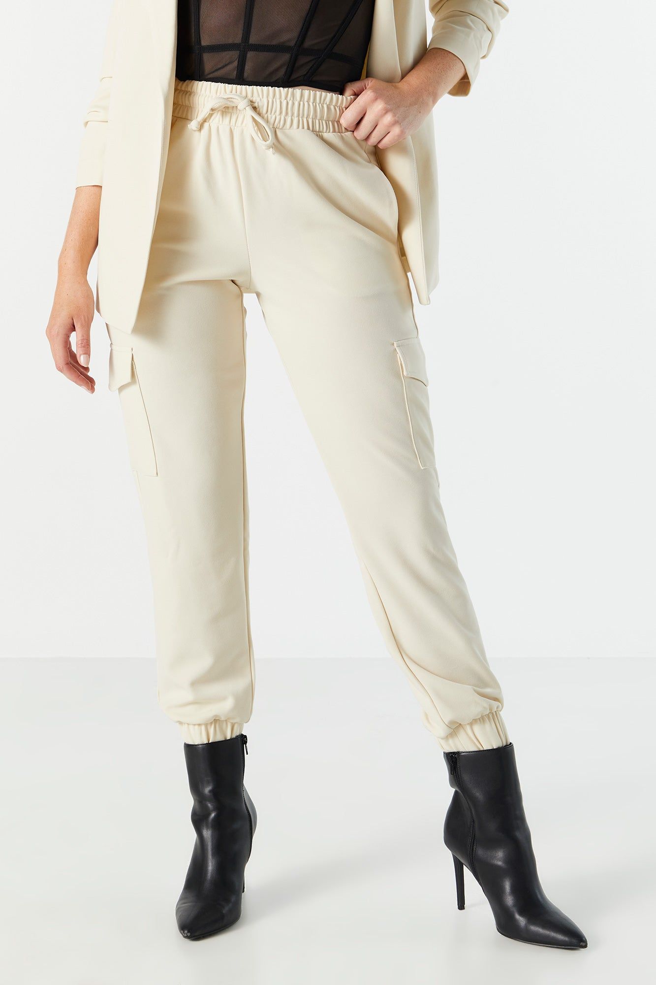 Crepe Cargo Jogger sold by Urban Planet product image thumbnail 2