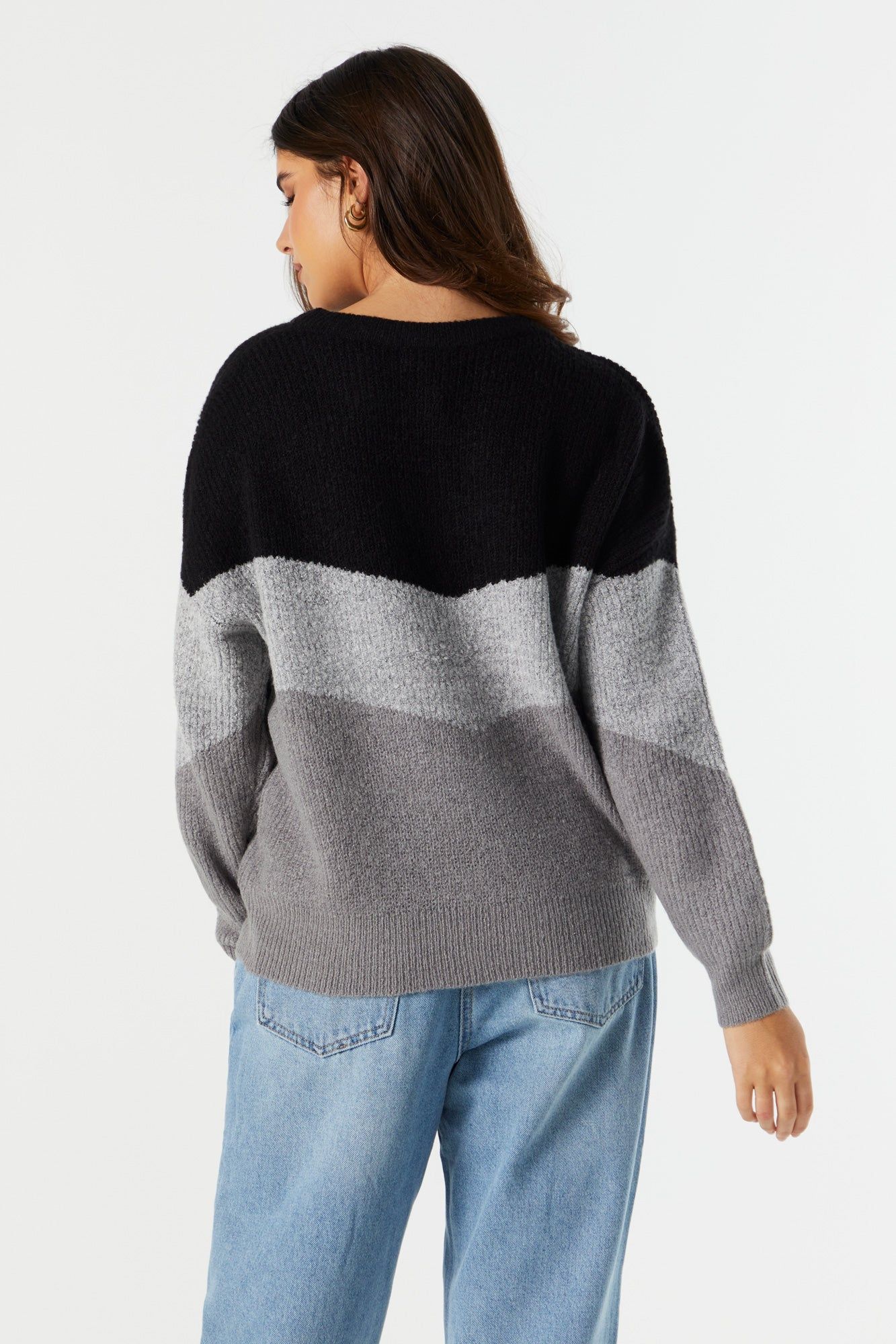 Striped Colourblock Sweater sold by Urban Planet product image thumbnail 2