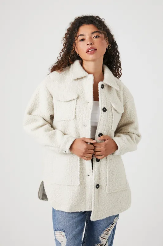 Surchemise boutonnée en Sherpa sold by Urban Planet