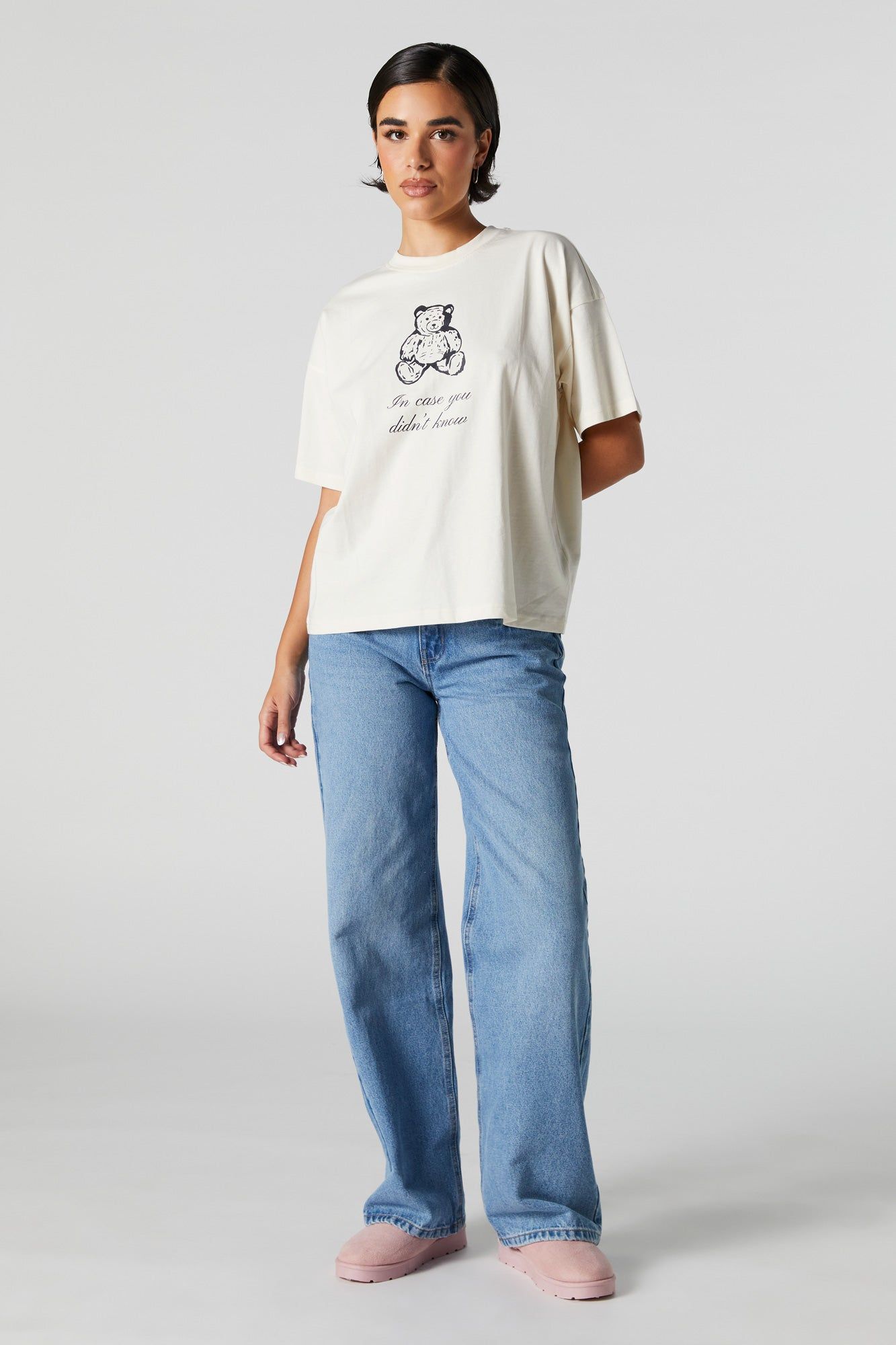 I love you Graphic T-Shirt sold by Urban Planet product image thumbnail 3