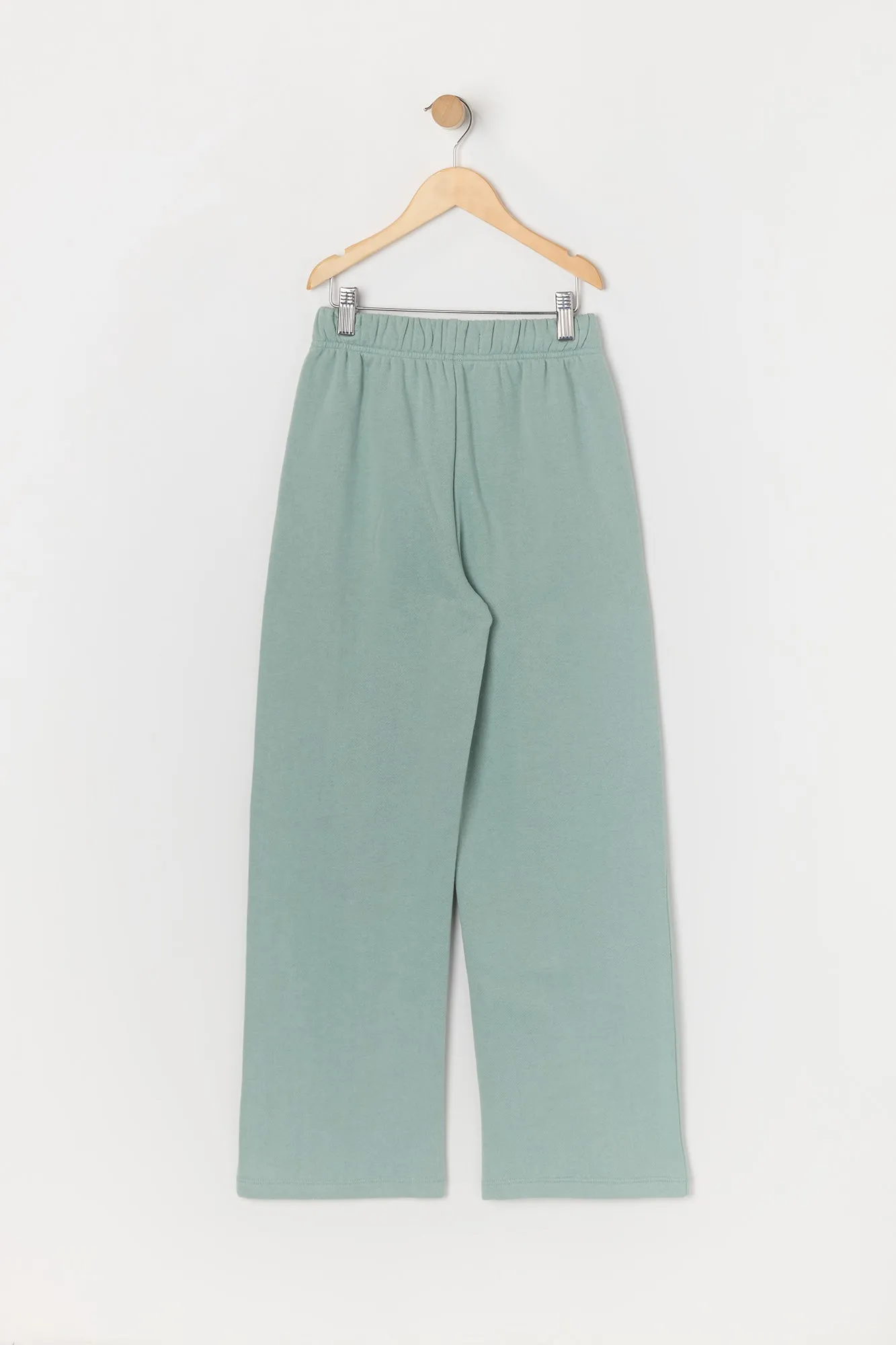 Girls Fleece Wide Leg Sweatpant sold by Urban Planet product image thumbnail 4