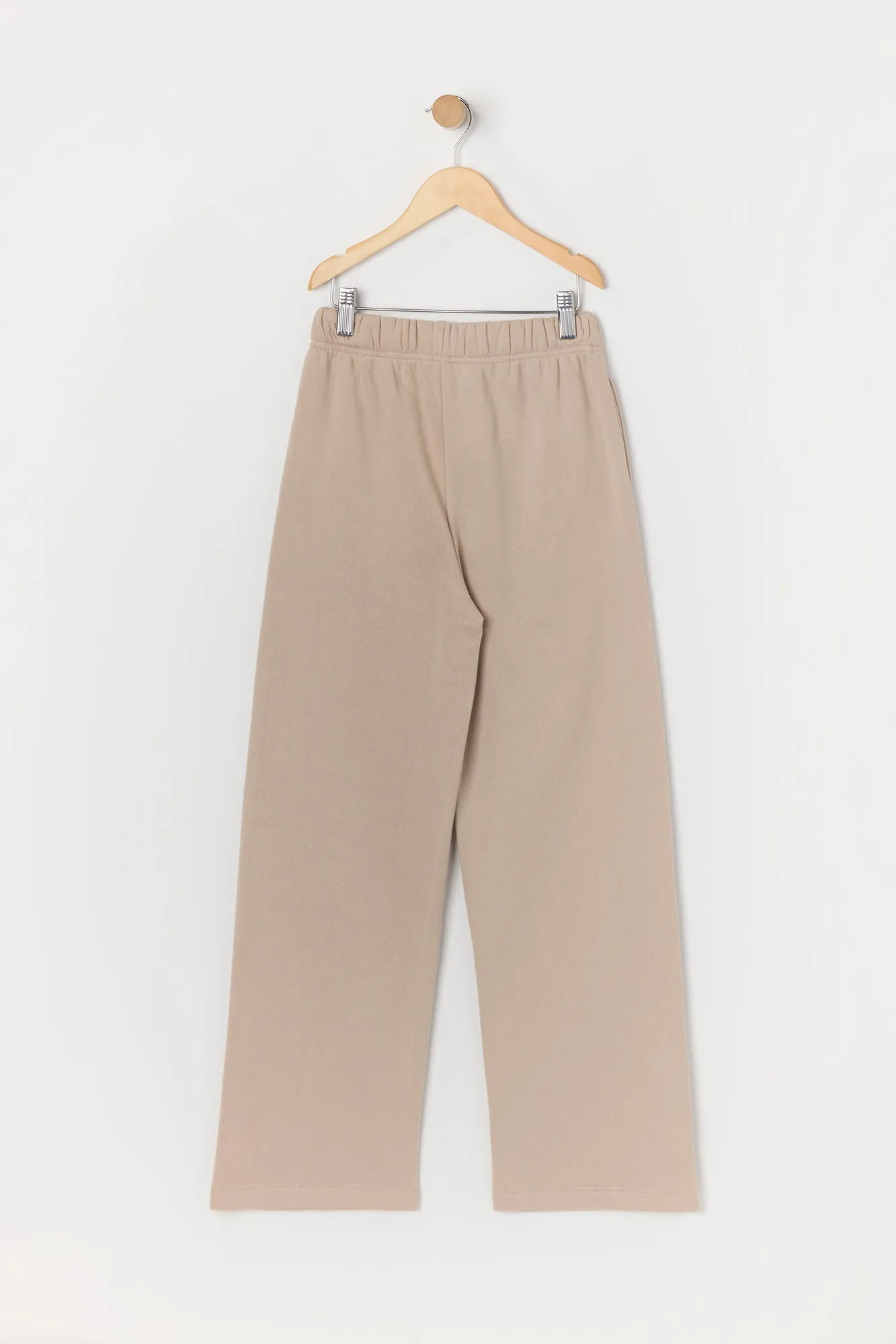 Girls Fleece Wide Leg Sweatpant sold by Urban Planet product image thumbnail 2