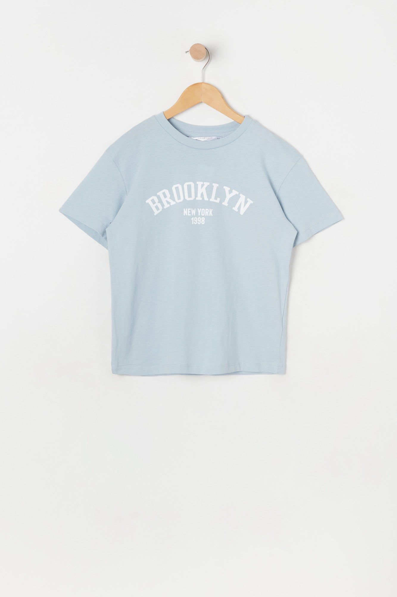 Girls Brooklyn Graphic Boyfriend T-Shirt sold by Urban Planet
