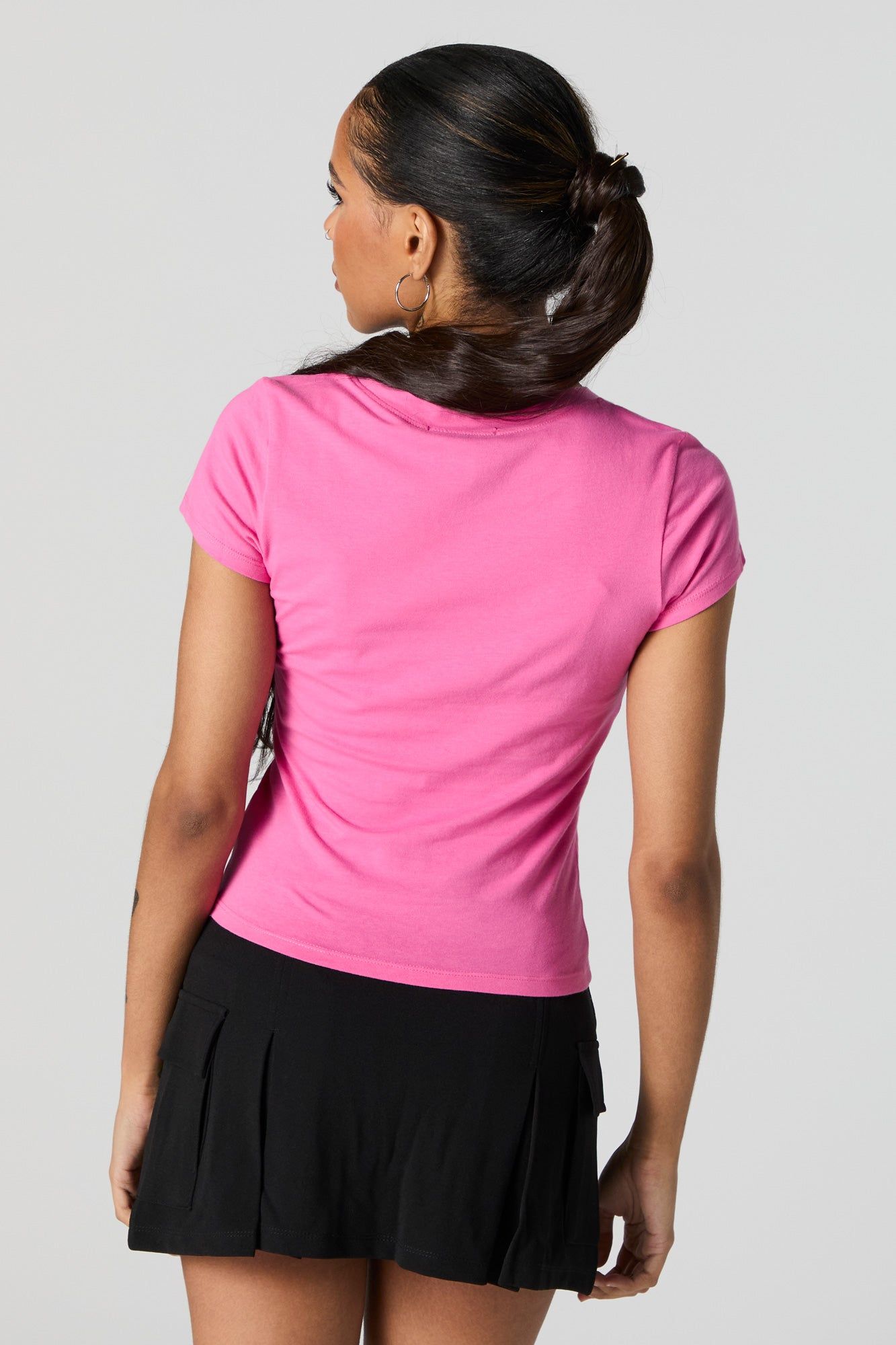 T-shirt à encolure ronde sold by Urban Planet product image thumbnail 2