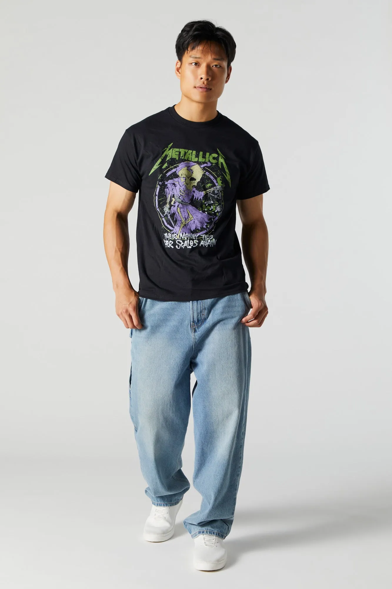 Metallica Graphic T-Shirt sold by Urban Planet product image thumbnail 3