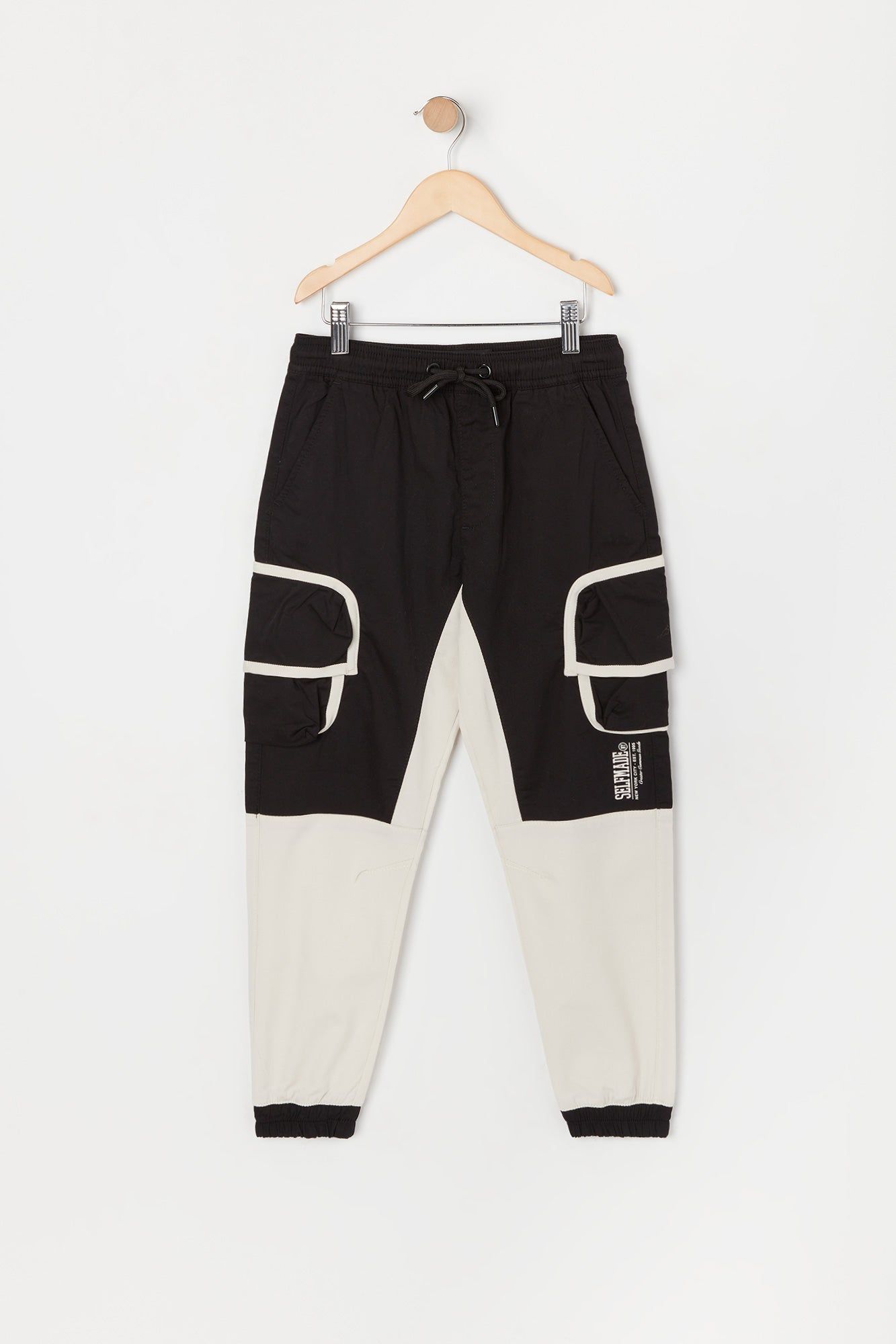 Boys Self Made Graphic Relaxed Cargo Jogger sold by Urban Planet