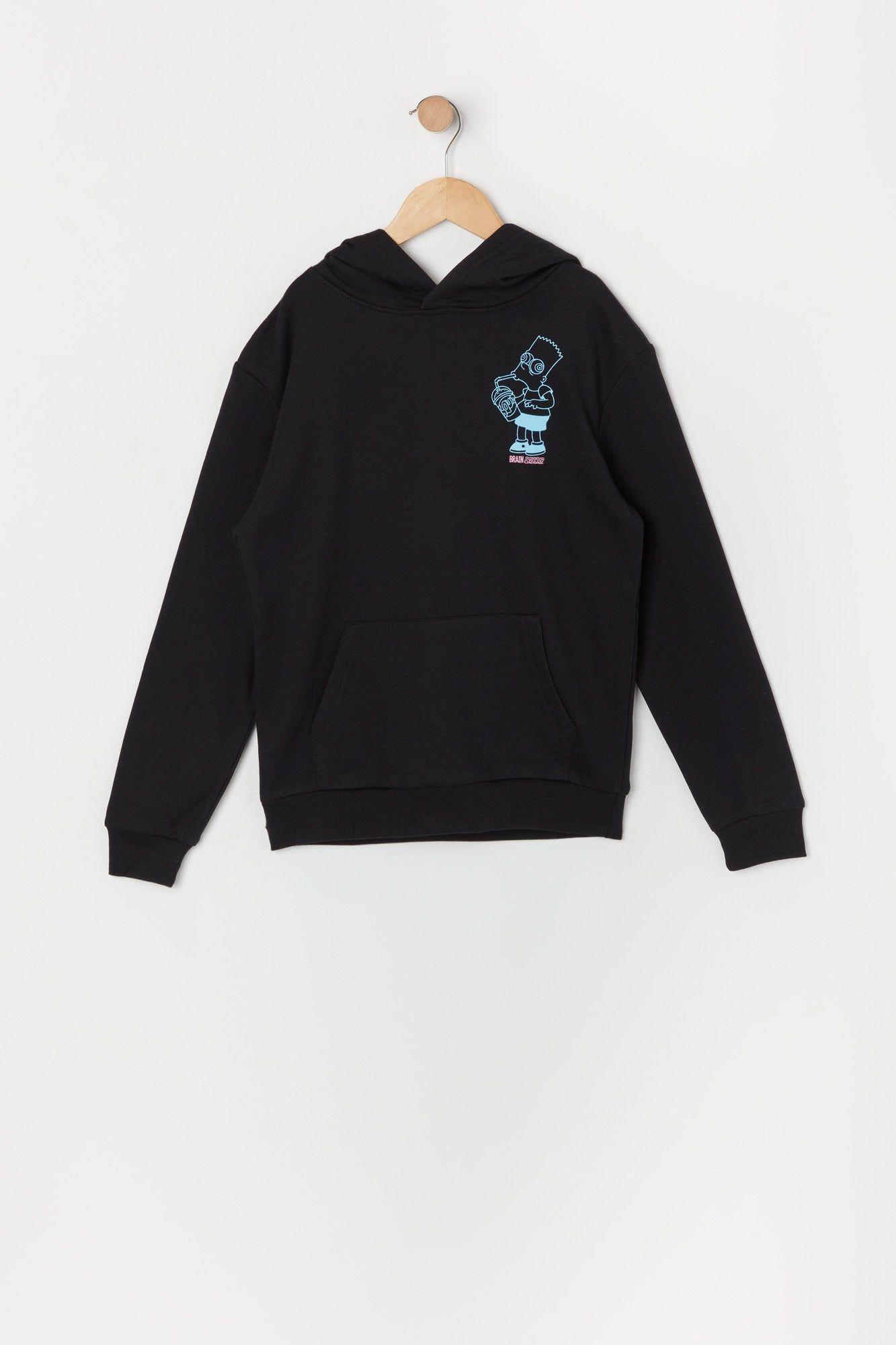 Boys Bart Simpson Graphic Fleece Hoodie sold by Urban Planet