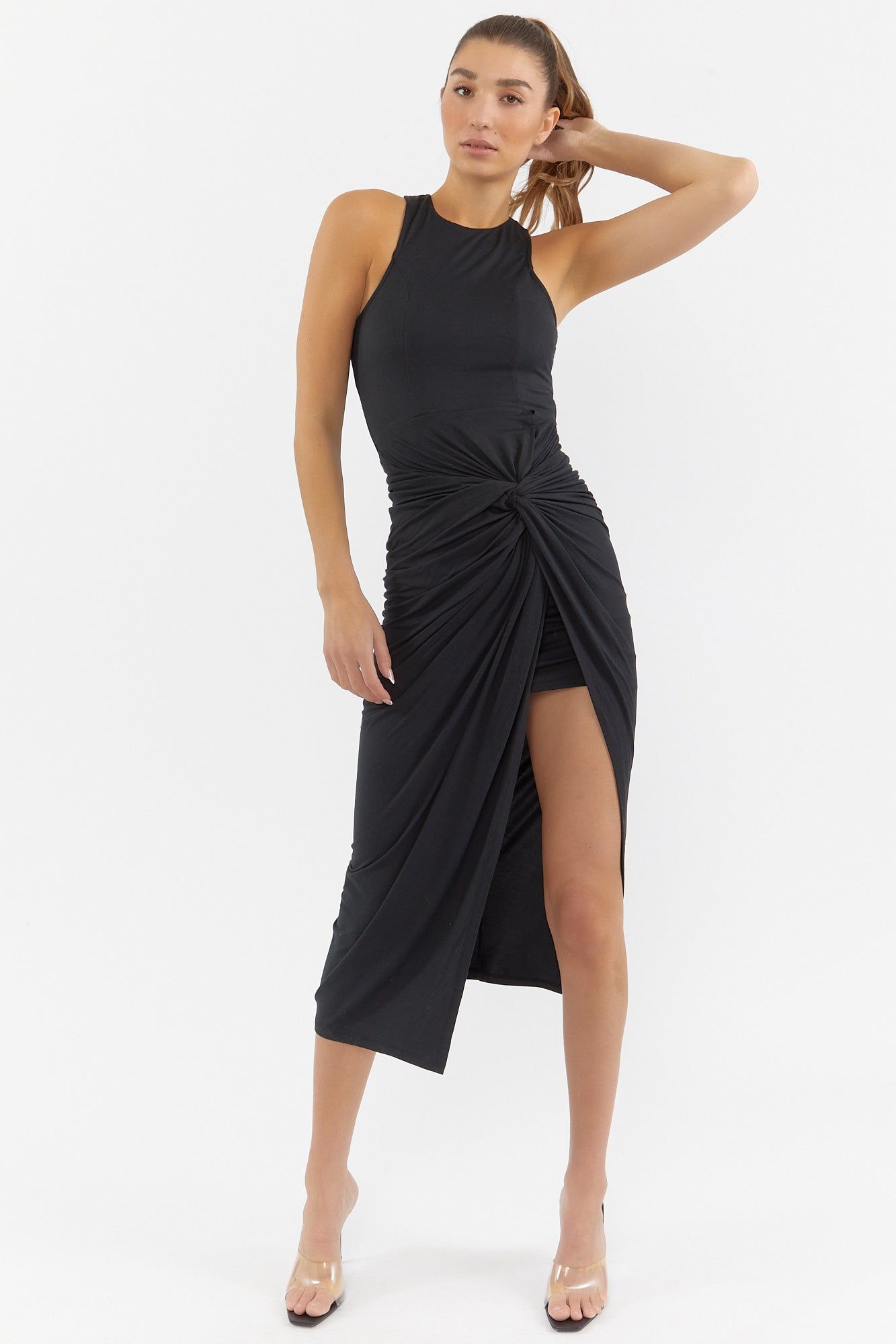Front Twist Maxi Dress sold by Urban Planet product image thumbnail 4