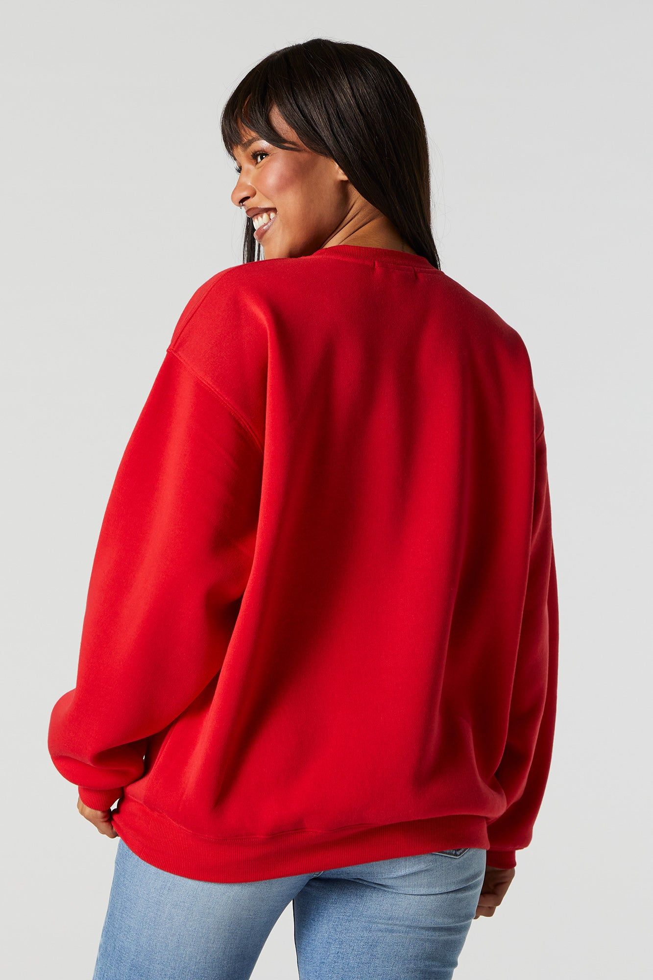 Chandail en molleton avec motif brodé Manhattan en chenille sold by Urban Planet product image thumbnail 10