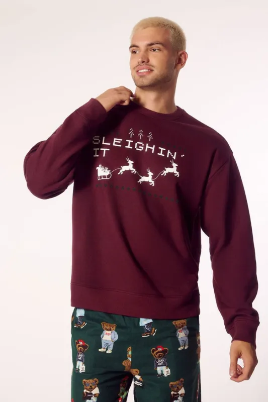 Pull à imprimé Sleighin It sold by Urban Planet