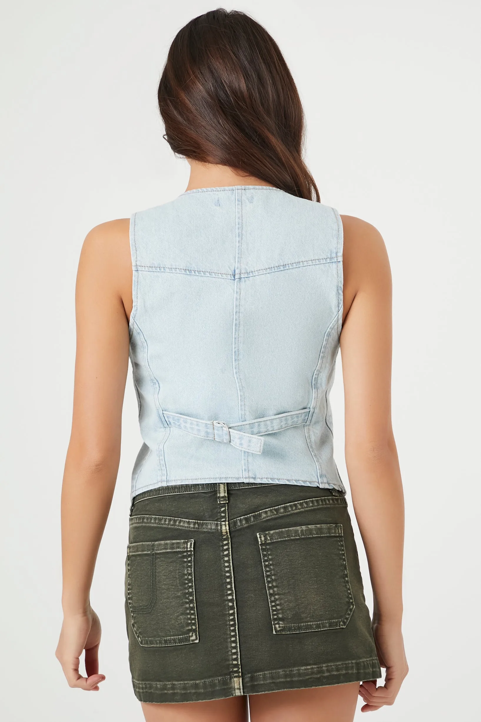 Veste boutonnée en denim sold by Urban Planet product image thumbnail 2