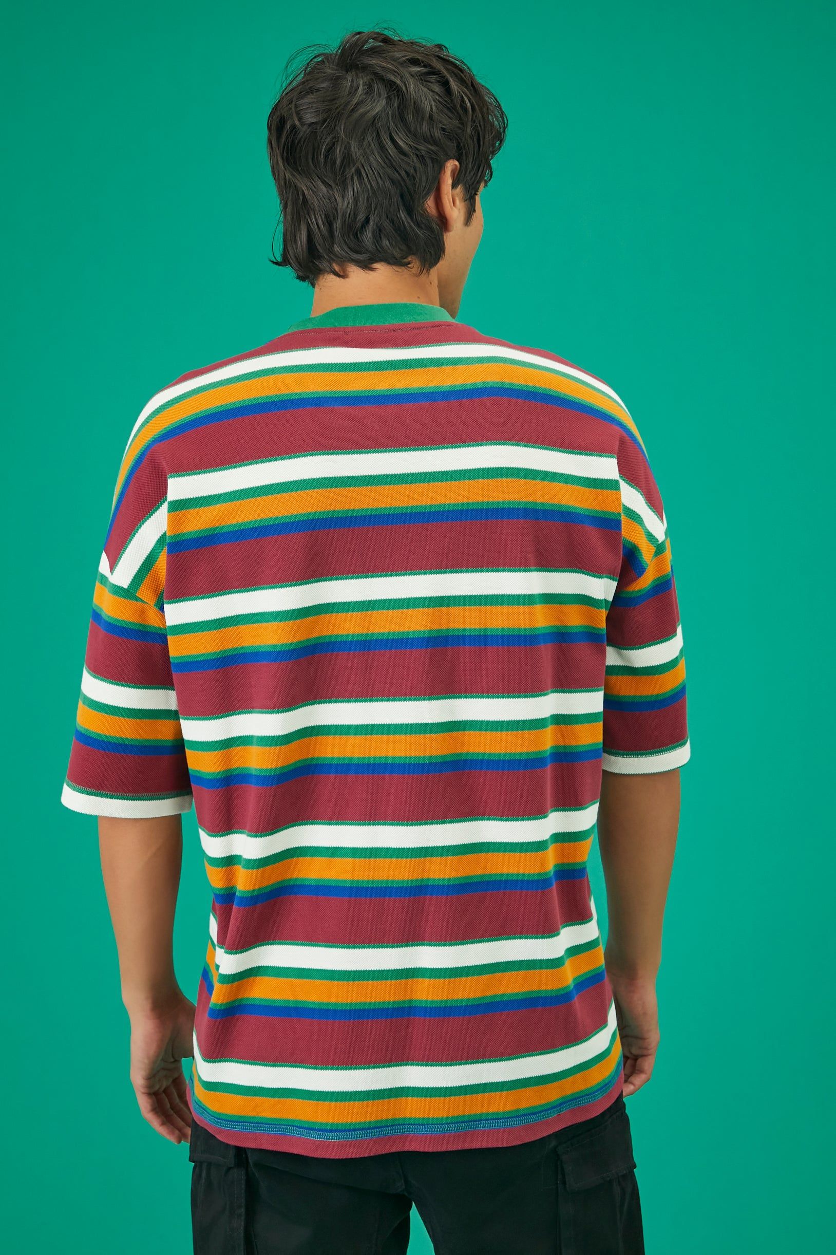 T-shirt rayé à imprimé Reebok sold by Urban Planet product image thumbnail 2