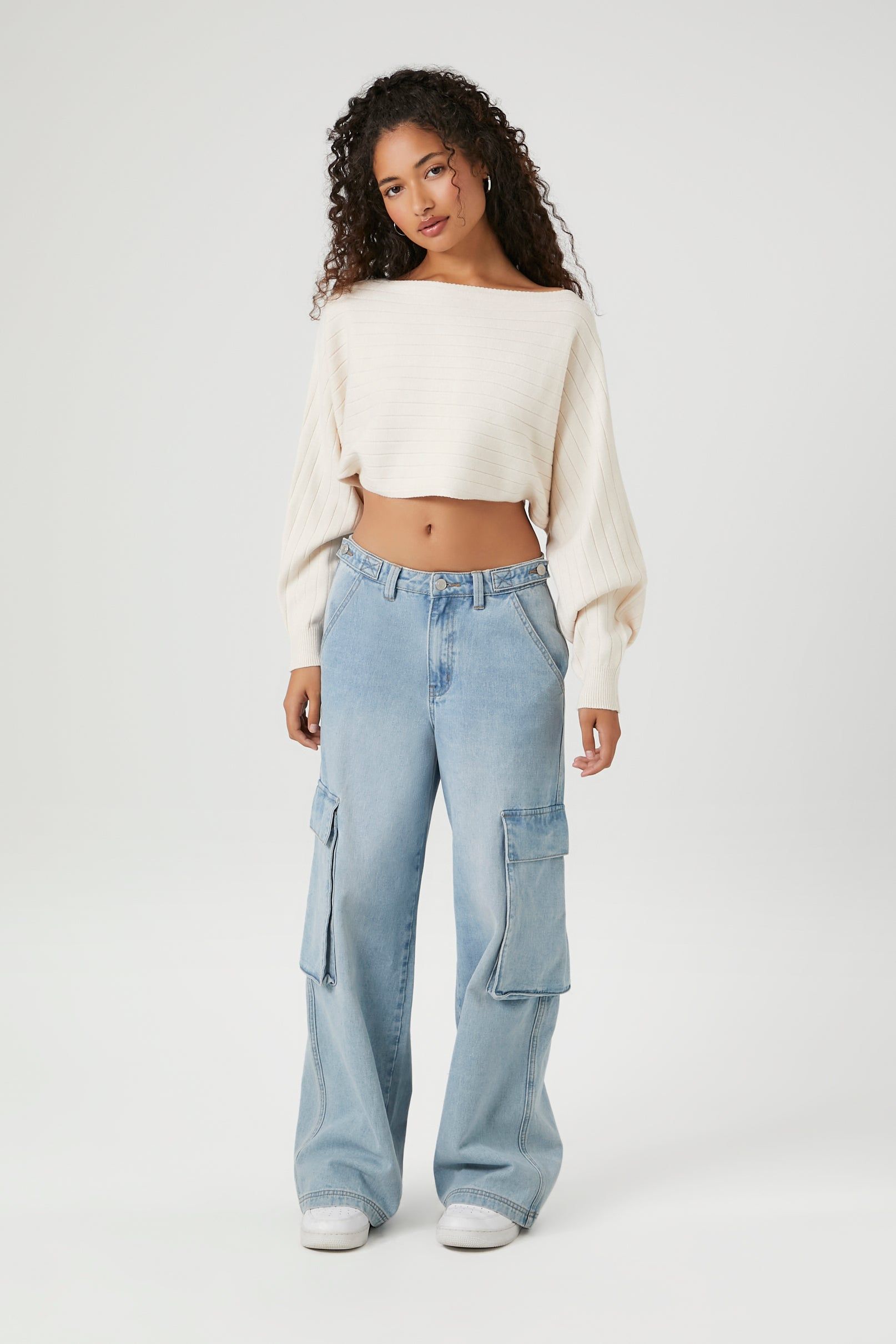 Chandail court à manches chauve-souris sold by Urban Planet product image thumbnail 4