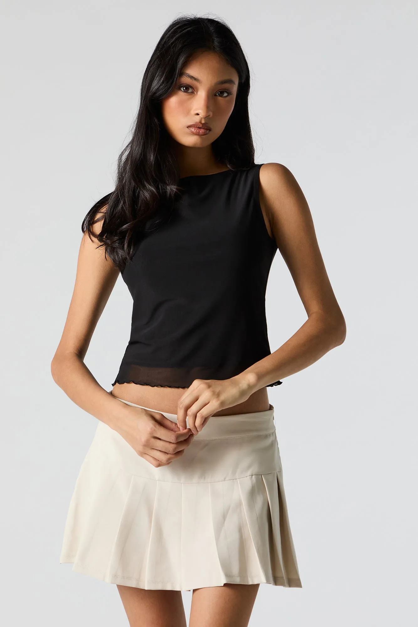 Débardeur en filet à col bateau sold by Urban Planet product image thumbnail 4