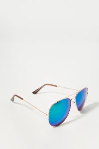 Aviator Blue Mirror Sunglasses sold by Urban Planet