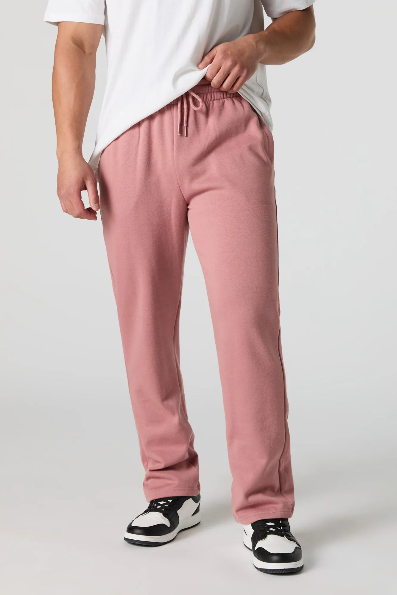Fleece Straight Leg Sweatpant sold by Urban Planet