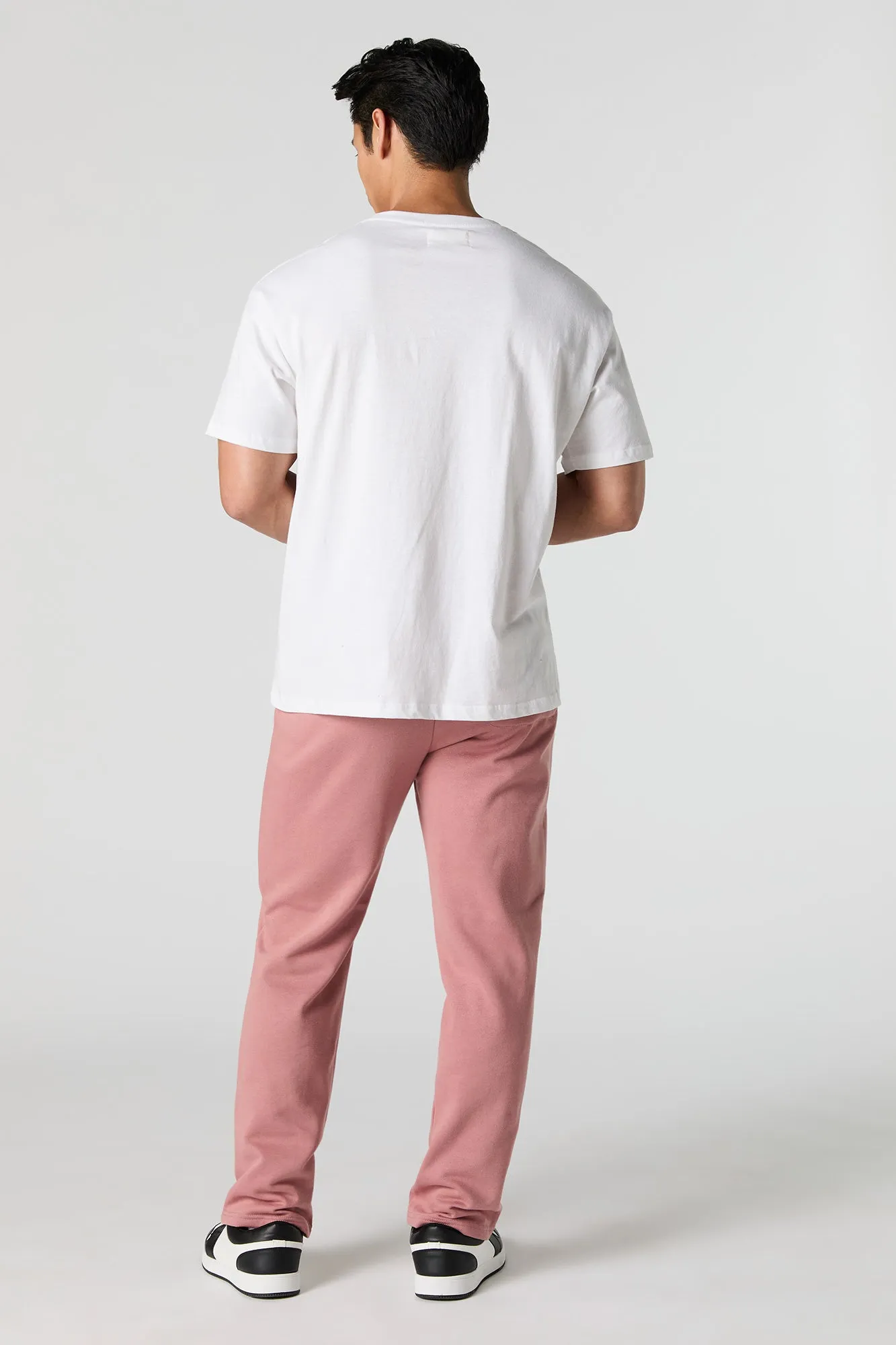 Fleece Straight Leg Sweatpant sold by Urban Planet product image thumbnail 3