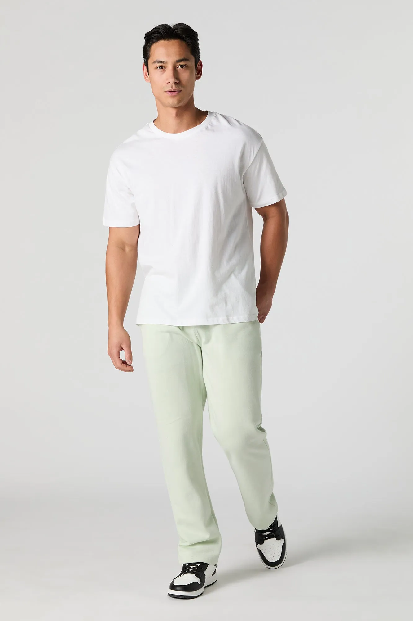 Fleece Straight Leg Sweatpant sold by Urban Planet product image thumbnail 5