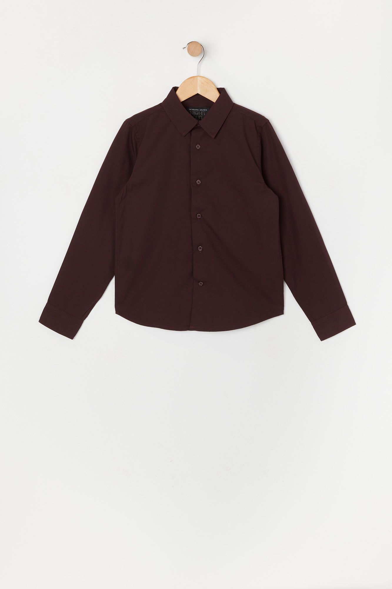 Boys Poplin Dress Shirt sold by Urban Planet product image thumbnail 5