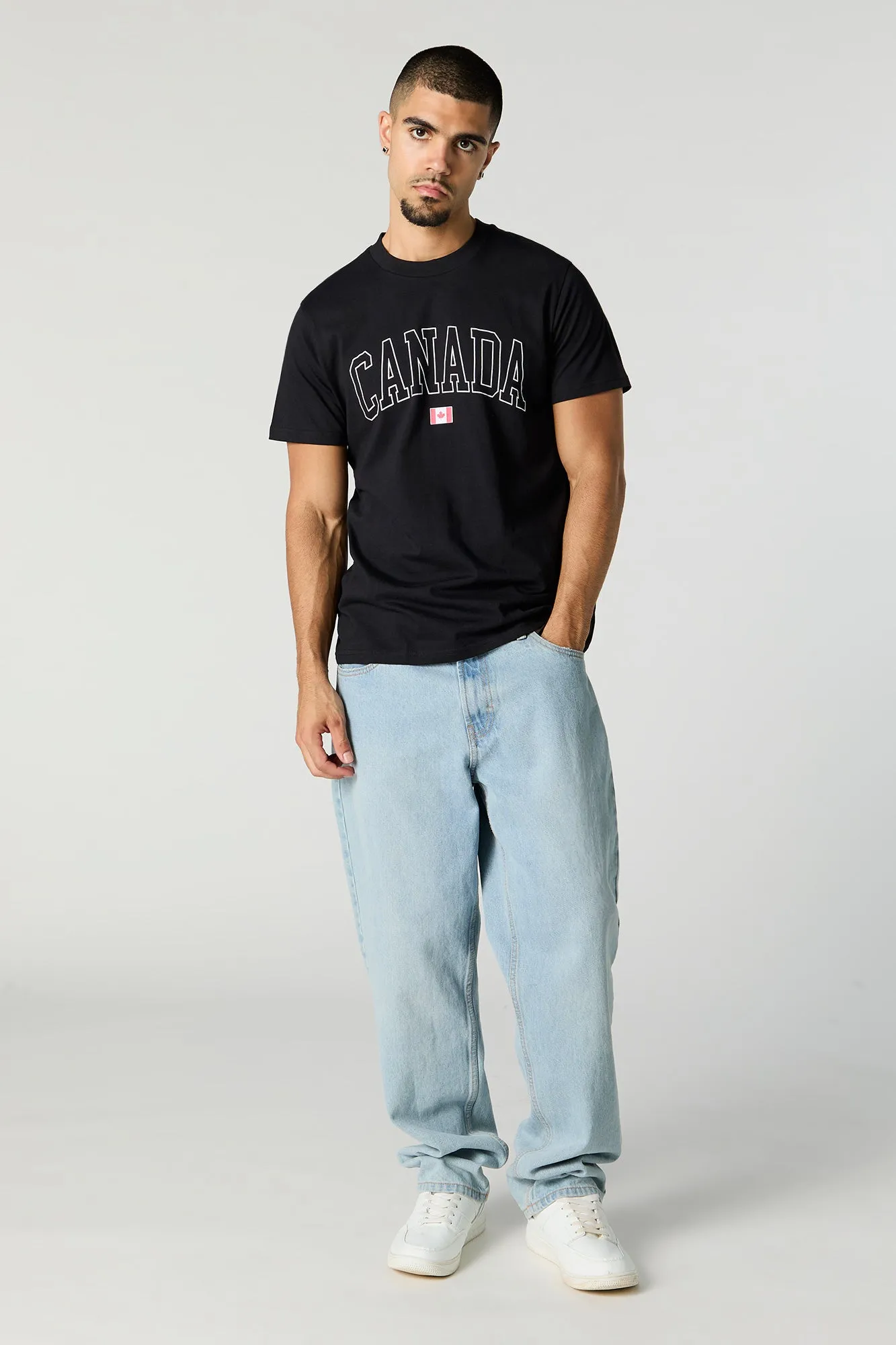 Canada Day Graphic T-Shirt sold by Urban Planet product image thumbnail 3