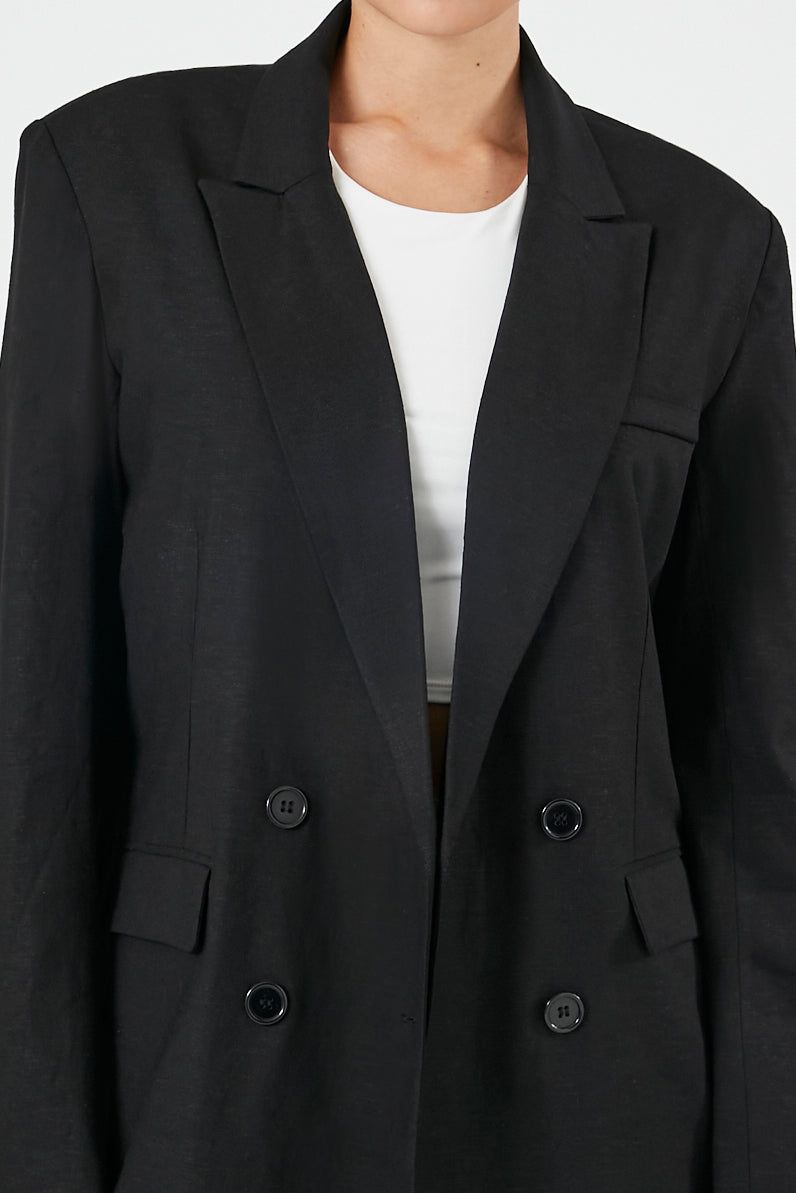 Blazer cranté à double boutonnage sold by Urban Planet product image thumbnail 10