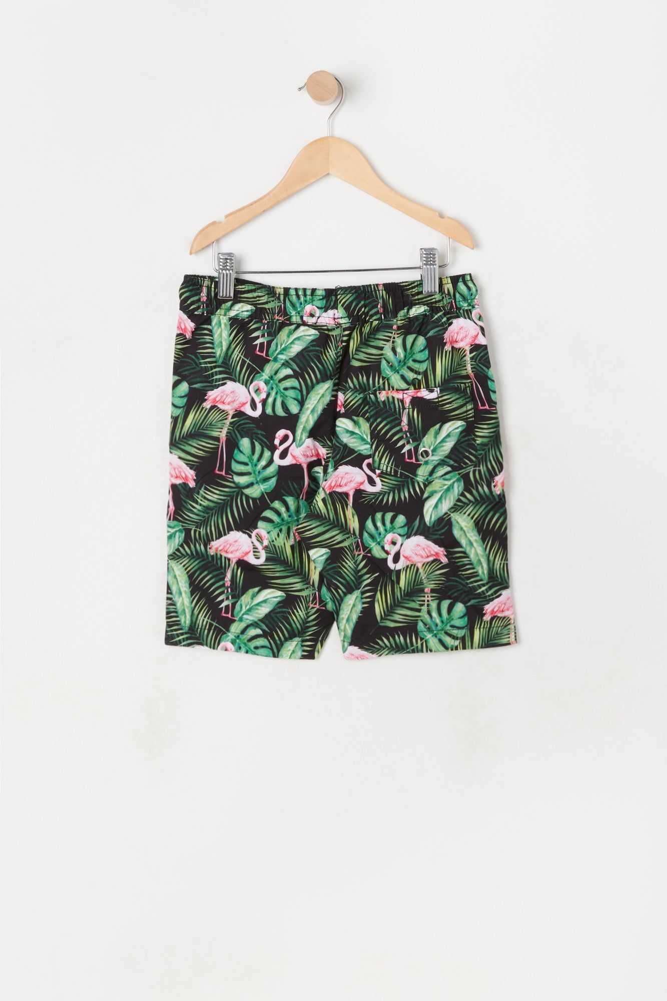 Boys Flamingo and Palm Print Board Short sold by Urban Planet product image thumbnail 2