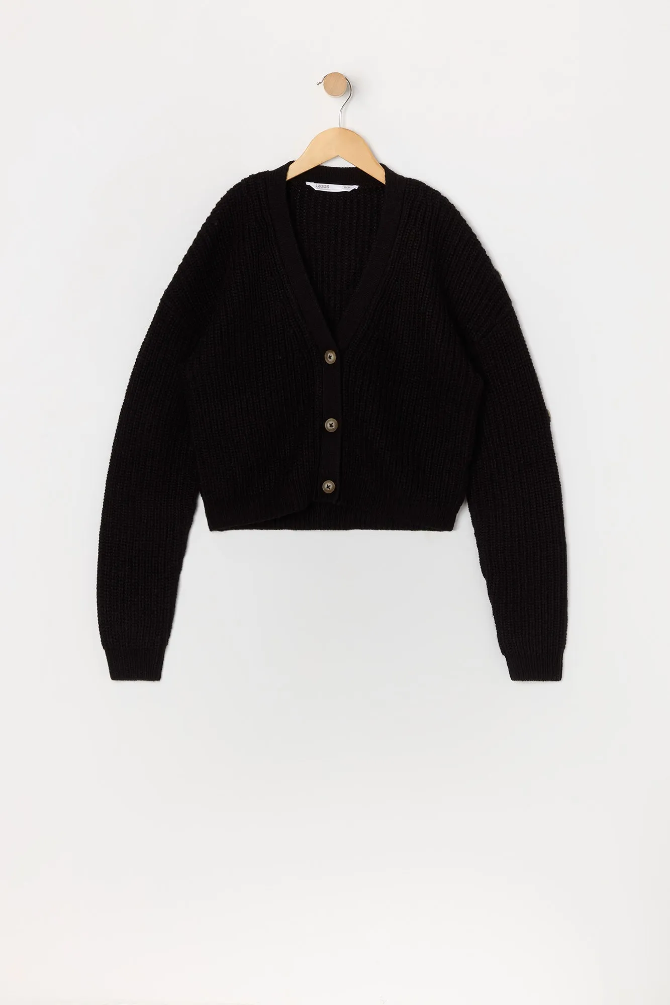 Chandail boutonné en tricot côtelé pour fille sold by Urban Planet product image thumbnail 5