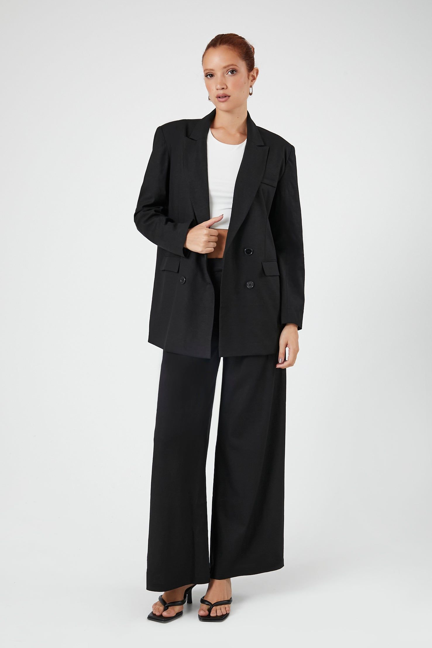 Blazer cranté à double boutonnage sold by Urban Planet product image thumbnail 9