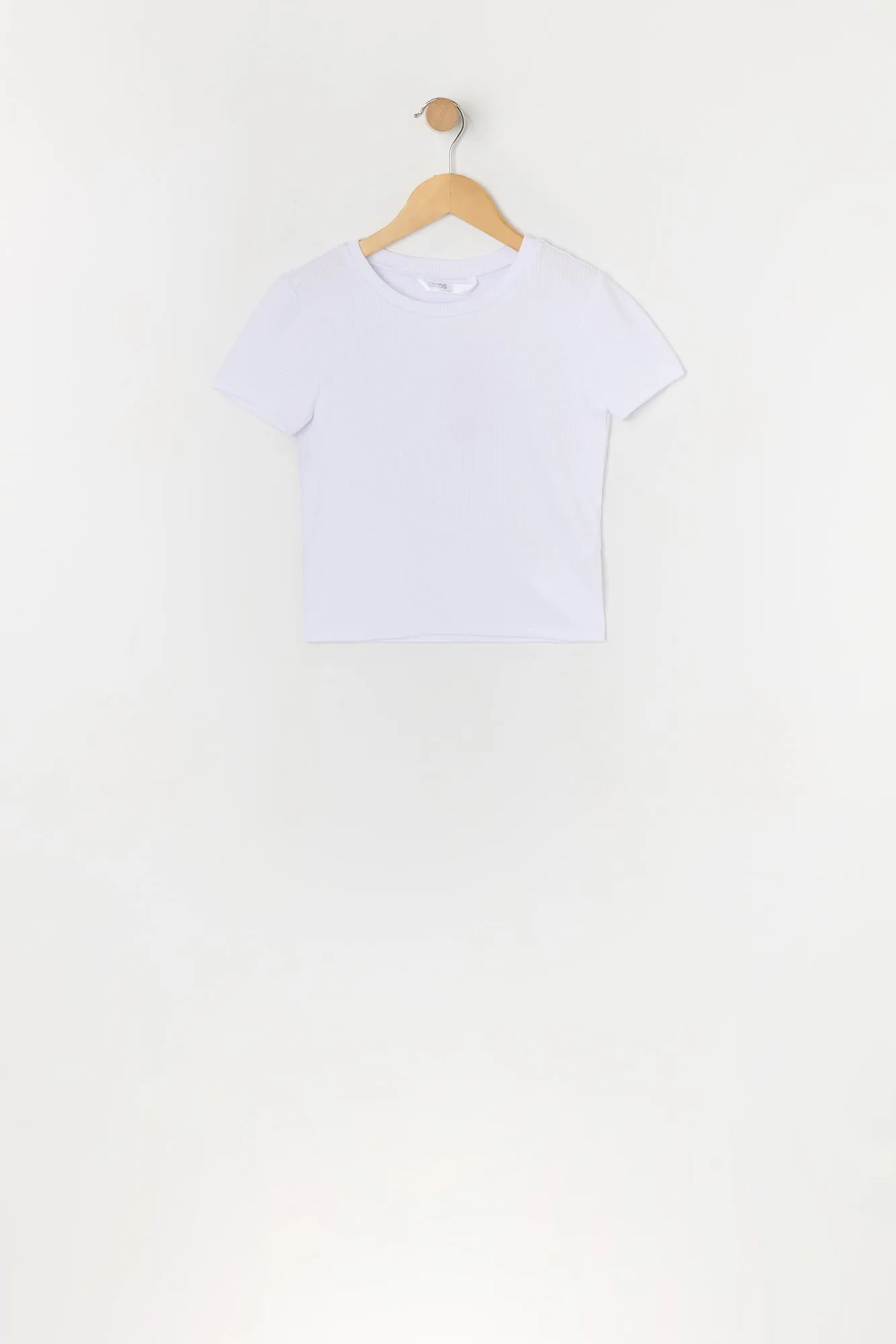 T-shirt ras du cou côtelé pour fille sold by Urban Planet product image thumbnail 5