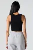 Seamless Ultra Scoop Neck Cropped Tank sold by Urban Planet